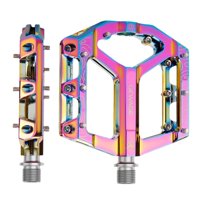 Magideal - Pedales De Bicicleta De Montaña De 2 Piezas, Pedales De Bicicleta De Repuesto Ligeros Y Fáciles De Instalar, Accesorios De Ciclismo Para Reparación De Vistoso