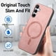 thumbnail image 4 of Magnetic Slim Case for Samsung Galaxy A55 with Camera Guard & Anti-Scratch Back Pink, 4 of 6