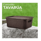thumbnail image 2 of Caja Organizadora Canastilla Ratán 13 Lt. Marrón Oscuro, 2 of 2