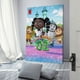 thumbnail image 3 of Dee y sus amigos en Oz Cuadro decorativo colgante - Arte de pared - Póster enmarcado - Decoración de pared - Regalos para familia, amigos y aficionados 20*30 cm, 3 of 6