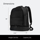 thumbnail image 3 of Mochila para Pañales Away 46x32x18 cm Impermeable, 3 of 9