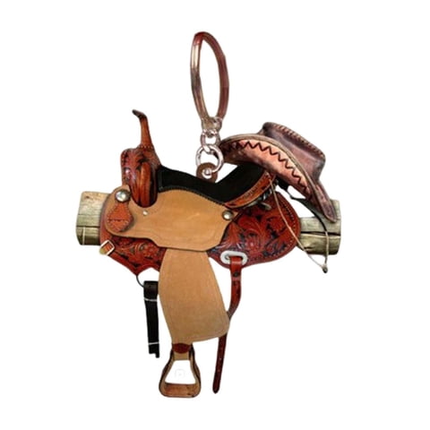 Bothyi - Llavero Llavero Durable Vaquero Para Bolso Decoración Bolsa Decoración Caballo Amante Estilo A