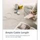 thumbnail image 4 of Cable Ringke Carga Rápida USB-C a USB-C Pastel (2m) Blanco, 4 of 8