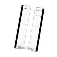 Magideal - 2 Piezas, Tableros De Notas Para De Ordenador, Tableros De Mensajes, Moda Para El Hogar, Espacio De Trabajo, Almohadillas Acrílicas Portátiles Tipo De Curvatura