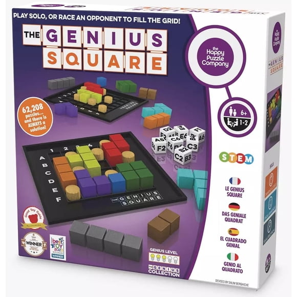 Juego de rompecabezas Ganador del premio al Juego del Año de Genius Square