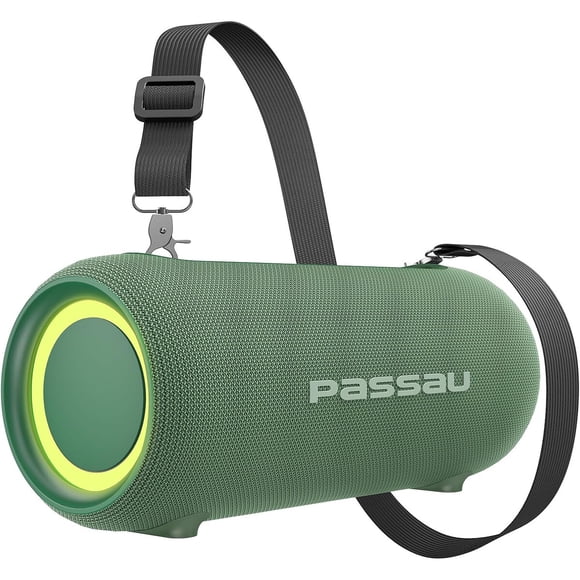 Parlante Bluetooth Passau 40W S223B TWS Verde Resistente