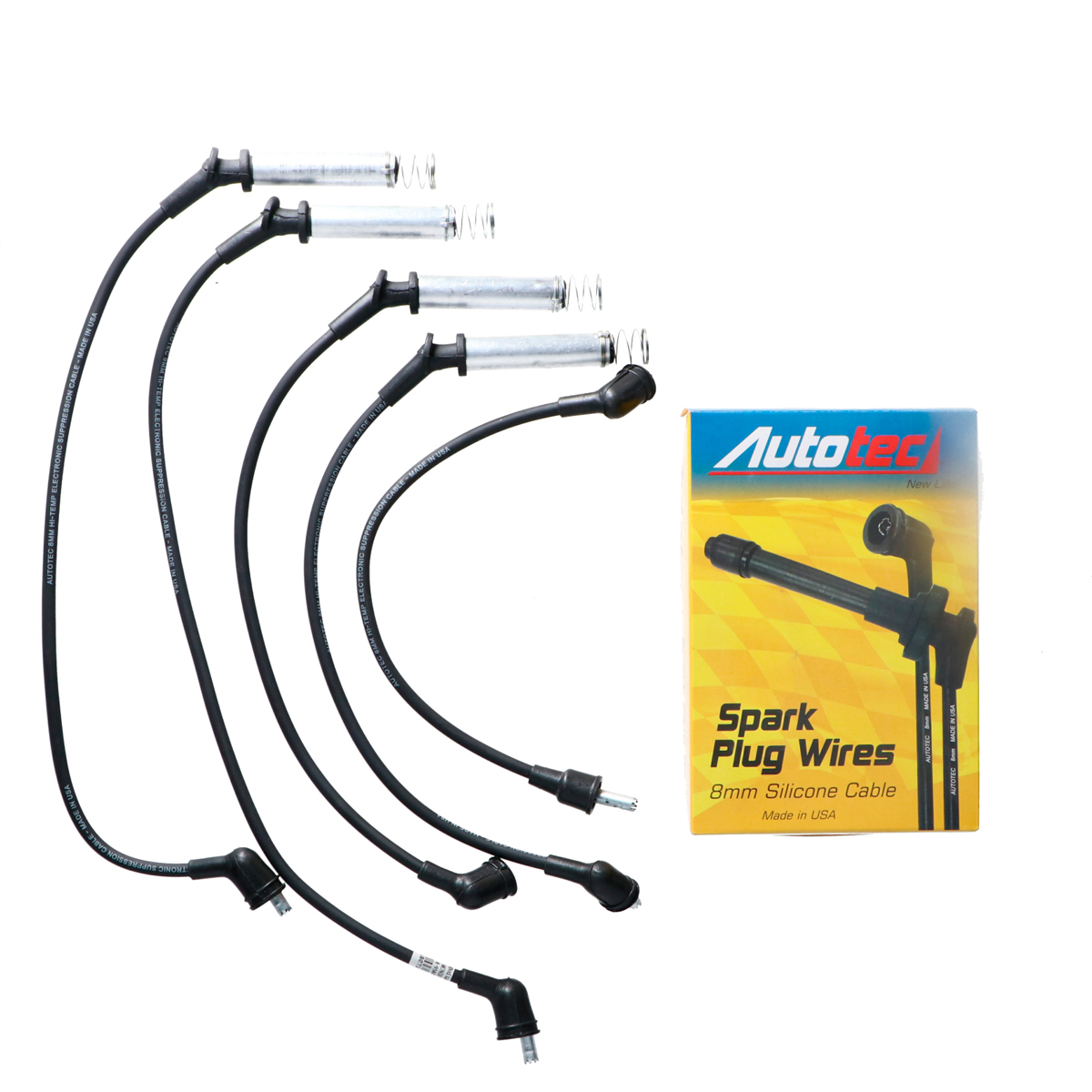 Autotec - Cables De Bujia Chevrolet Monza 1.8 8 Val 87/97