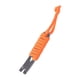 thumbnail image 5 of Llavero De Palanca De Bolsillo Con Pasador De Cuerda, Llavero Con Barras De Palanca Para Senderismo En Interiores, Color Naranja, 5 of 5