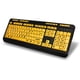 thumbnail image 2 of Teclado Adesso AKB-132UY luminoso, impresión grande 4X, USB, negro, 2 of 10