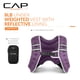 thumbnail image 2 of Chaleco con peso CAP para mujer y hombre 3.6 kg reflectante 8 lb morado, 2 of 9