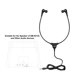 thumbnail image 3 of Auriculares estetoscopios SIMOLIO con aislamiento de ruido con cable para TV SM-621, 3 of 3