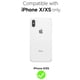thumbnail image 2 of Funda de silicona Svanove para iPhone X/XS 5.8 pulgadas, color beige, 2 of 7