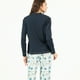 thumbnail image 3 of Pijama de Mujer Sofia Azul, 3 of 4
