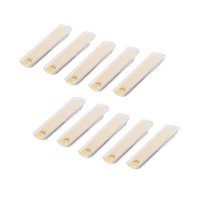 Magideal - 10 Uds Suministros De Cañas De , Cañas De Saxofón Herramienta De Práctica De Tamaño Compacto Cañas Tradicionales Para Principiantes De , Dureza 1.0