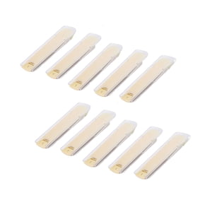 Magideal - 10 Uds Suministros De Cañas De , Cañas De Saxofón Herramienta De Práctica De Tamaño Compacto Cañas Tradicionales Para Principiantes De , Dureza 1.0