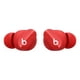 thumbnail image 2 of Auriculares estéreo inalámbricos con cancelación de ruido en rojo vibrante: compatibles con dispositivos iPhone, 2 of 5