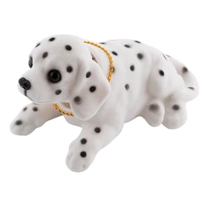 Magideal - Adornos De Coche Para Perro Con Cabeza Agitadora, Juguetes De Adornos Para Salpicadero De Coche, Adorno De Escritorio Para Decoración Interior De Coch Estilo B