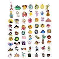 Pin Disney Pines Variados Para Niña 25 Unidades