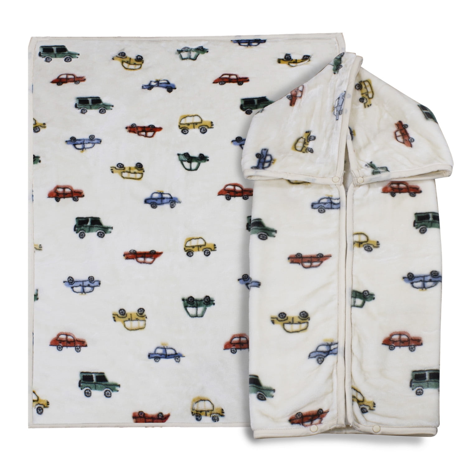 Saco Con Broche Ultra Soft Auto 80x110cm Beige Bebesit