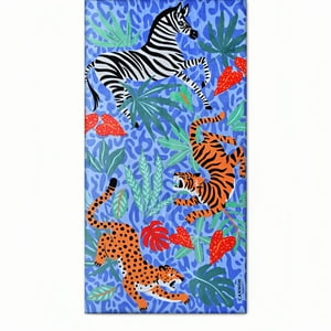 Toalla De Playa 360Gr. 100×180 Cm. Velour / Arusha – Cannon