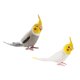 thumbnail image 2 of 2 Esculturas De Animales De Pájaro Para Decoración Del Hogar, Figuras De Loro, Juguetes Para Paisajismo DIY, 2 of 5