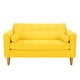 thumbnail image 1 of Sofa Retro 2C Felpa 01 Amarillo, 1 of 6