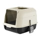 thumbnail image 5 of Caja de arena para gatos con tapa, bandeja de arena para gatos de interior, inodoro grande de doble puerta, bandeja de arena para gatos con pala para , negro, 5 of 5