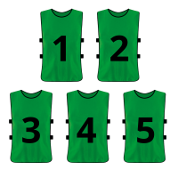 Linea Sport - Set 5 Petos Numéricos Para Adultos Xl