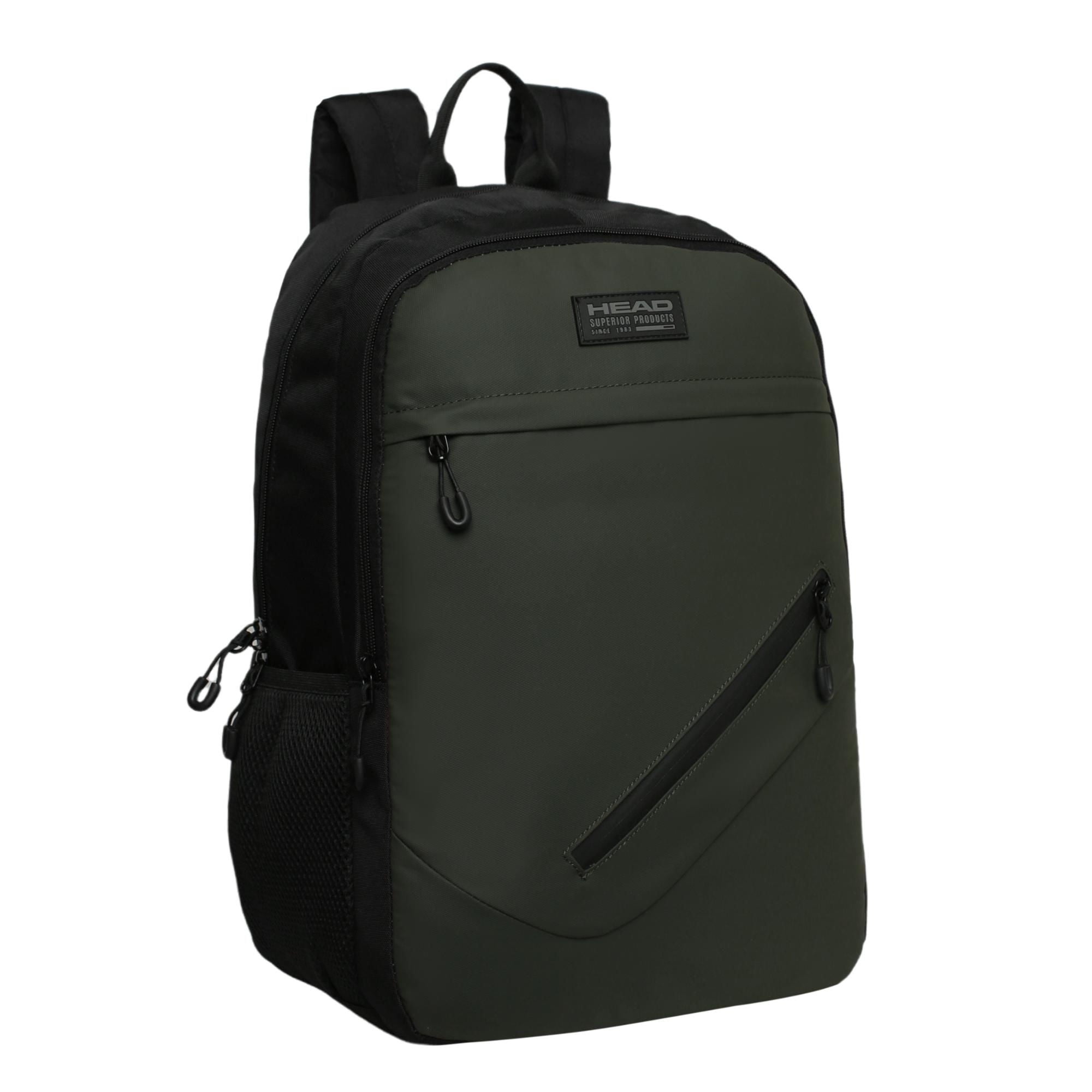 Mochila Engomada Carens Reverse Verde Militar Head