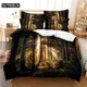thumbnail image 1 of Colourful Woods Bedding Set Duvet Cover Set 3d Bedding Digital Printing Bed Linen Bedding Set Fashion Design Bed Sheets, 1 of 5