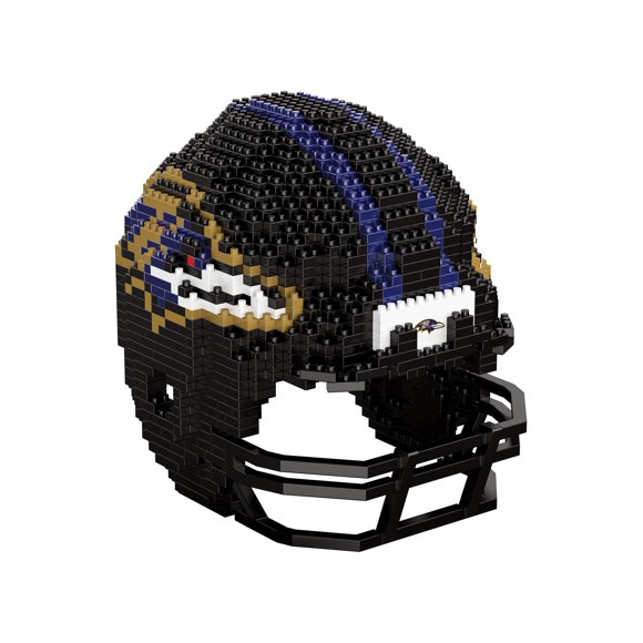 Juego de réplicas de cascos Puzzle FOCO Baltimore Ravens NFL 3D