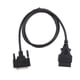 thumbnail image 1 of Auto Car OBD II 2 16Pin A DB25 25Pin Cable Convertidor De Extensión De Diagnóstico, 1 of 5