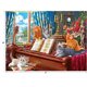 thumbnail image 4 of Rompecabezas RoseArt Fancy Cats Lessons de 750 piezas, 4 of 6