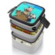 thumbnail image 4 of ¡Jakers! Las Aventuras de Piggley Winks Fiambrera de Doble Capa, Contenedor de Almuerzo Portátil Apilable, Almacenamiento de Alimentos Hermético a Prueba de Fugas, 1000ml, 4 of 6