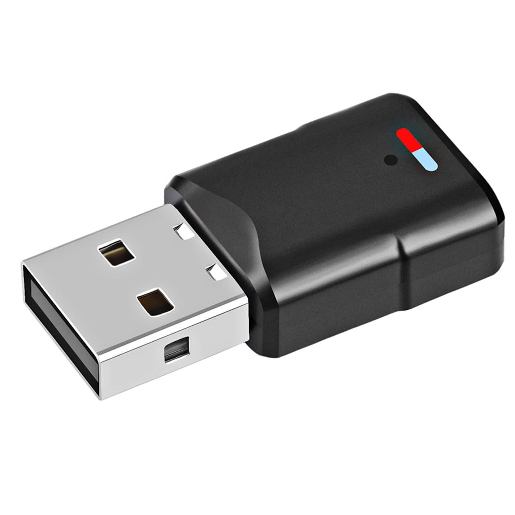 Adaptador Bluetooth Aaronmei Usb Dongle Stick Negro