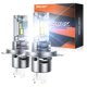 thumbnail image 1 of Bombillas SEALIGHT H4 28000LM 9003 con ventilador de refrigeración, paquete de 2, 1 of 6