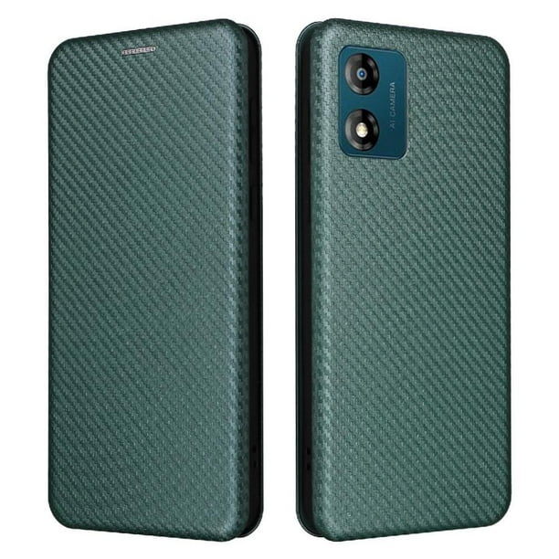Funda Flip para FOXDOCK MOTO E13 4G - Funda magnética de negocios, funda protectora delgada