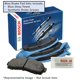 thumbnail image 2 of Juego de pastillas de freno de disco Bosch BE1336 de cerámica azul para Dodge Journey; Honda Accord, 2 of 2