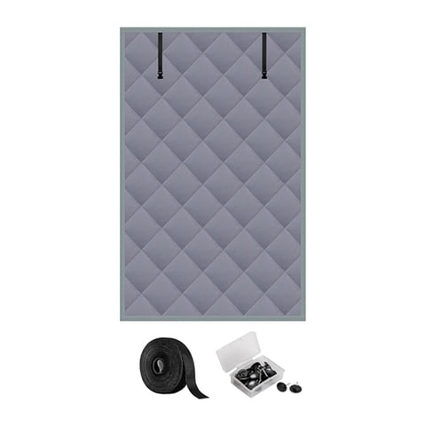 Bothyi - Cubierta Térmica Para Ventana Gruesa Para El Invierno, Cortina Opaca De Algodón Resistente A Desgarros, 39 X 63 Pulgadas