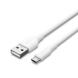 Cable Usb A Microusb Vention 2A Blanco-1M
