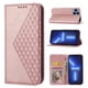 thumbnail image 1 of Funda Flip FOXDOCK para iPhone 13 Pro , Estilo Billetera con Diseño Rombo, Correa de Mano y Soporte, Uso Diario, 1 of 5