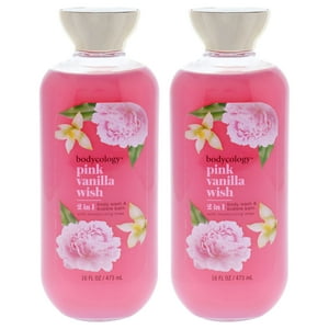 Gel De Ducha Bodycology Pink Vanilla Wish 473Ml Mujer Pack De 2