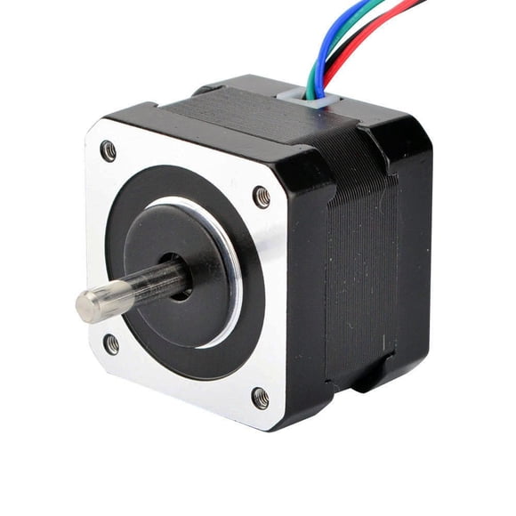 Motor Paso a Paso STEPPERONLINE Nema 17 Eje Doble 42x42x34mm