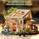 thumbnail image 3 of Set de construcción Casa de flores con luces, kit de construcción de jardín invernadero soleado, jug, 3 of 9