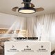 thumbnail image 4 of Ventilador de techo APBEAMLighting de 28" con aspas retráctiles y luz, 4 of 9