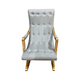 thumbnail image 3 of Silla Mecedora Con Apoya Brazo Gris Lino, 3 of 3