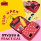 thumbnail image 5 of Neceser de viaje Disney Stitch para mujer, color rojo, 5 of 6