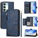 thumbnail image 5 of FOXDOCK Funda Tipo Cartera para Tecno Camon 50 Cuero PU con Cremallera y Correa de Muñeca, Ranuras para Tarjetas, Soporte Plegable, Cierre Magnético, 5 of 5
