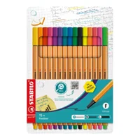 Set 15 Rotulador De Punta Fina Stabilo