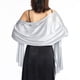 thumbnail image 1 of Chales y chales para vestidos de noche, chales suaves para mujer, chal de regalo para bodas, 200 x 70 cm, 1 of 7